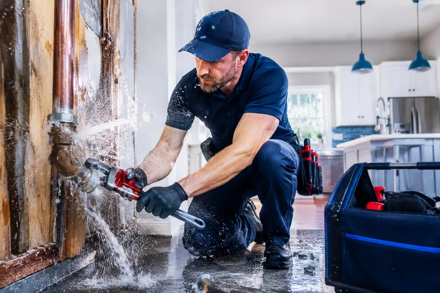 Local emergency pipe repair professionals in New London, TX
